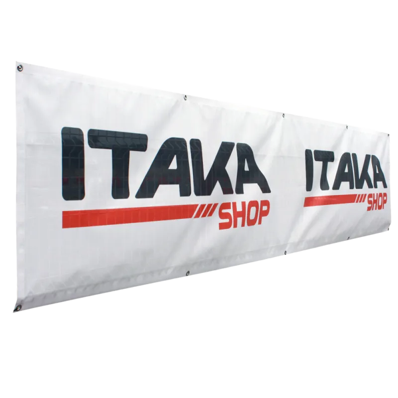 ITAKASHOP MESH BANNER