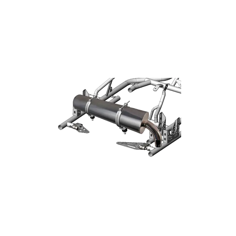 COMPLETE BRACKET KIT FOR KZ EXHAUST SILENCER