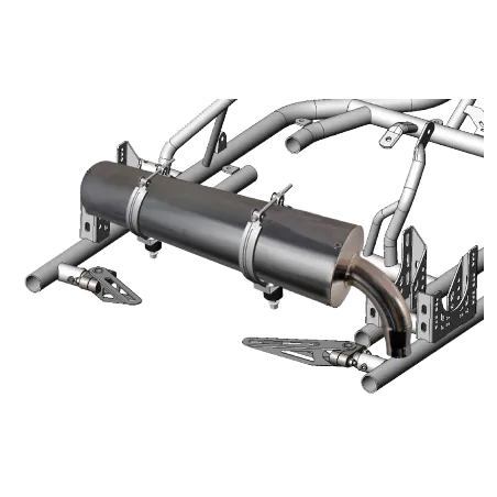 COMPLETE BRACKET KIT FOR KZ EXHAUST SILENCER