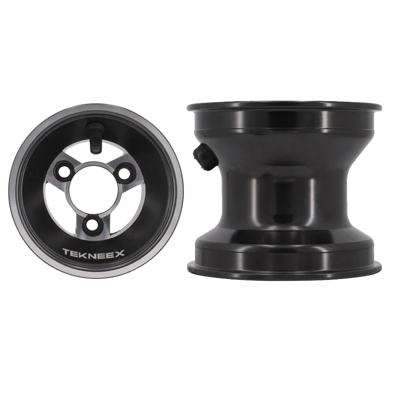 ALU 115 BLACK FRONT WHEEL RIM (HUB)