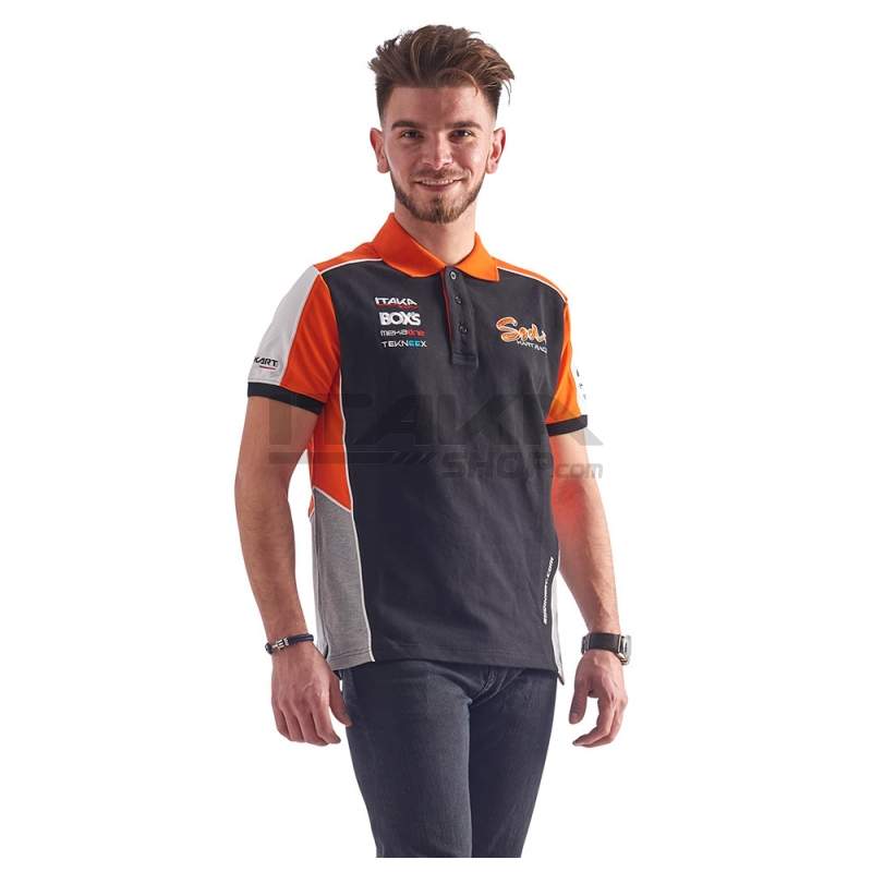 011886 Sparco Racing Polo Shirt 100% Cotton in 3 Colours Sizes XS-XXL