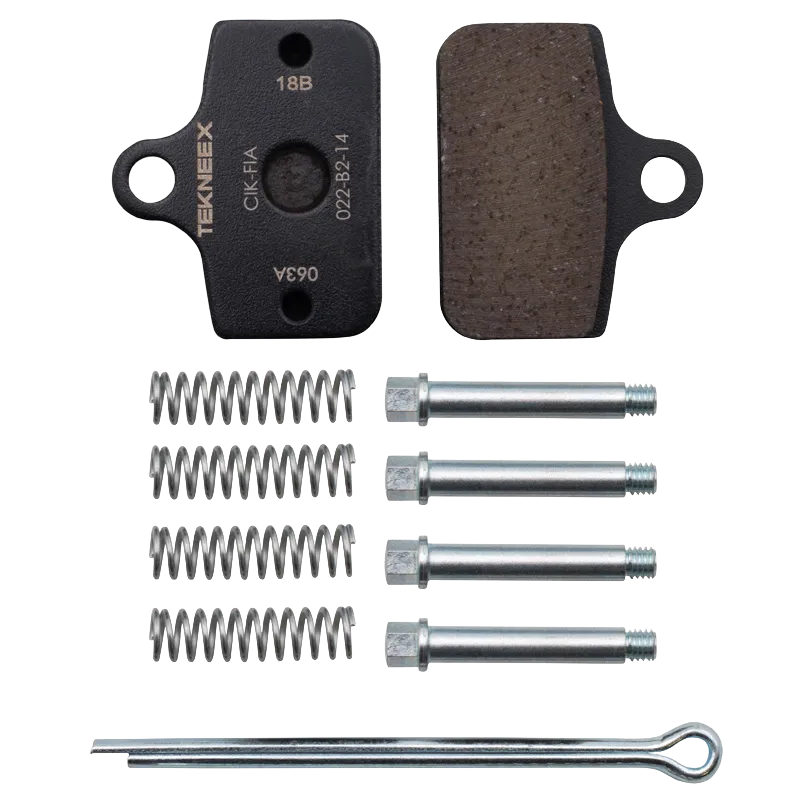 REAR BRAKE PADS FOR TEKNEEX 2 PISTONS CALIPER D24