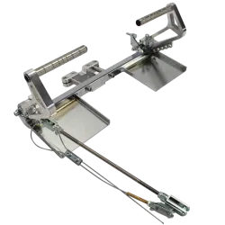 SET OF ALUMINIUM ADJUSTABLE PEDALS