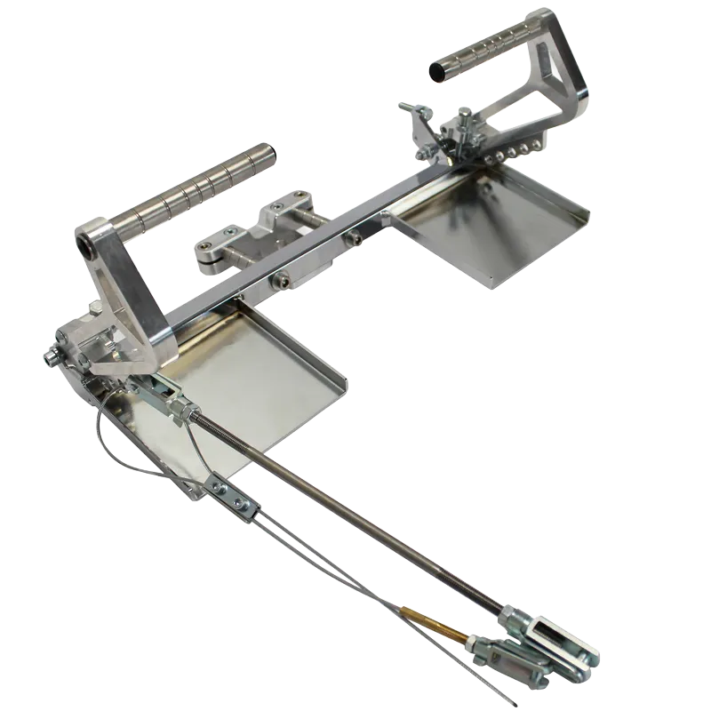 SET OF ALUMINIUM ADJUSTABLE PEDALS