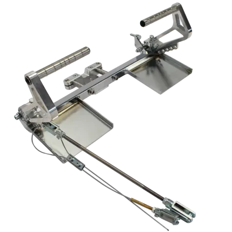 SET OF ALUMINIUM ADJUSTABLE PEDALS