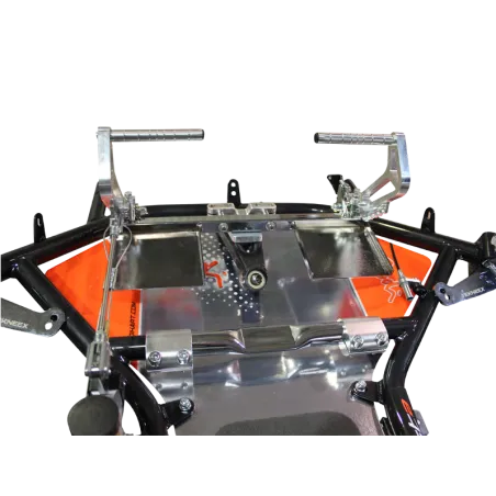 SET OF ALUMINIUM ADJUSTABLE PEDALS