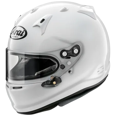 GP7 ARAI HELMET WITH HANS CLIPS