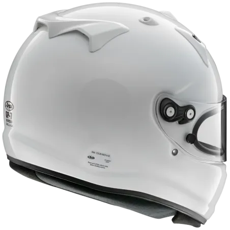 GP7 ARAI HELMET WITH HANS CLIPS