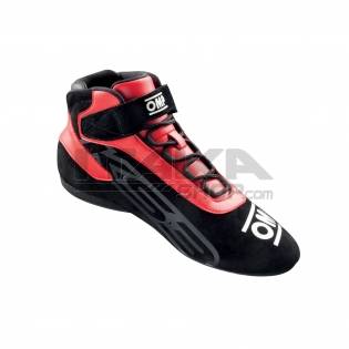 PM Sports Adult Black Karting Boots Race Rally Track Boots with Suede & Mesh Racewear 