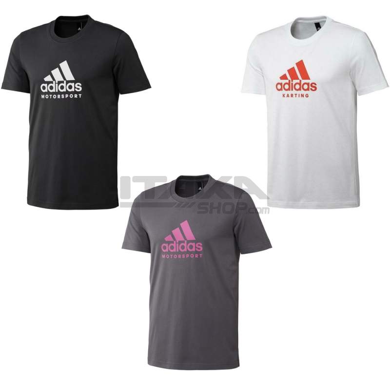 Dictation solid constantly ADIDAS KARTING T-SHIRT