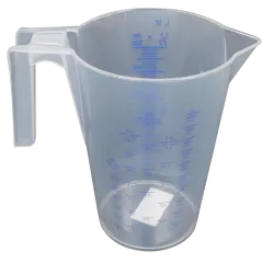 ÖL-MESSBECHER MIT SKALA, 0,5 l
