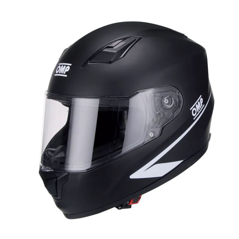 CIRCUIT EVO BLACK OMP HELMET