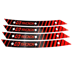 KIT DE 4 ADHESIVOS PARA RUEDAS DE SODI KART RACING