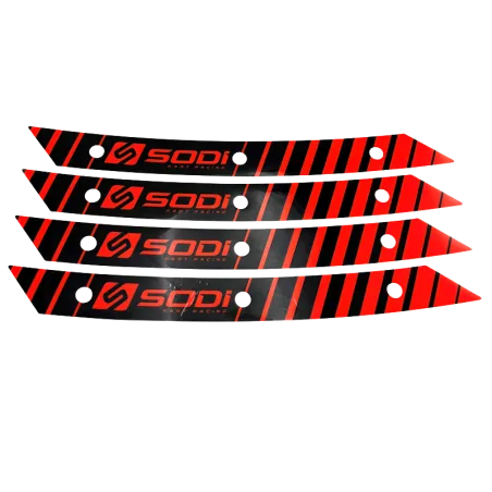 KIT DE 4 ADHESIVOS PARA RUEDAS DE SODI KART RACING