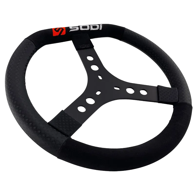 LARGE DIAMETER SODI RACING STEERING WHEEL