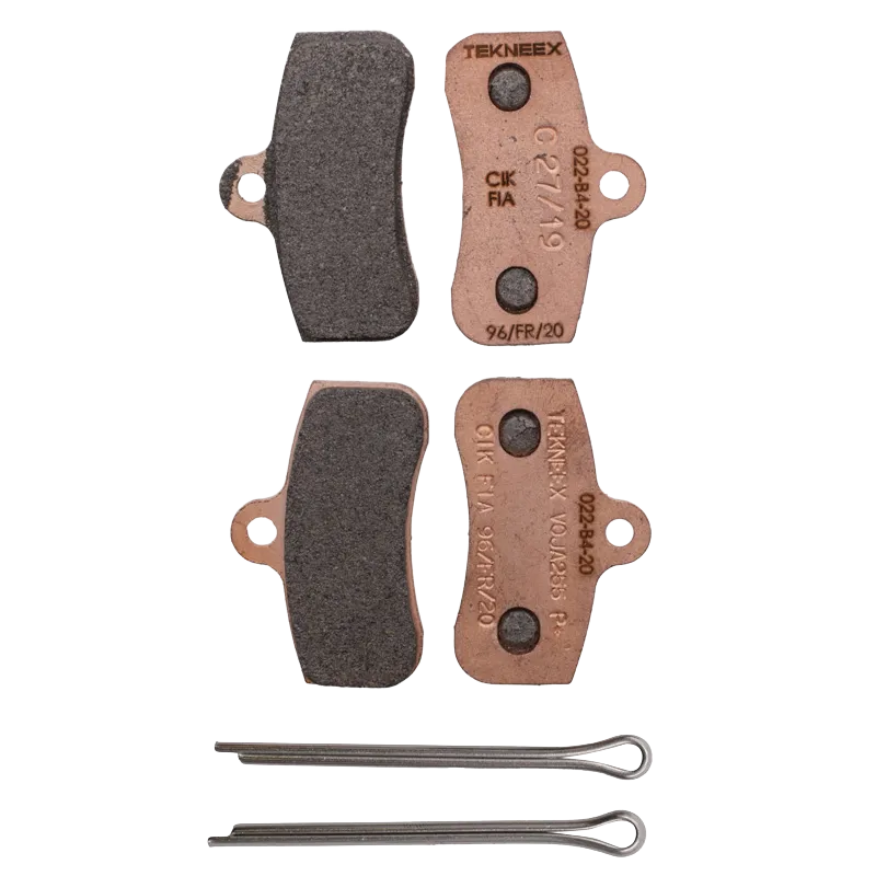 FRONT BRAKE PADS P+ TEKNEEX 4 PISTONS CALIPER D18