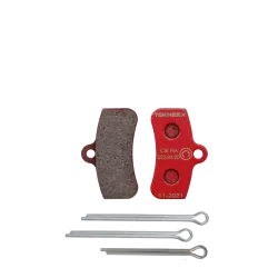FRONT BRAKE PADS FOR TEKNEEX 4 PISTONS CALIPER D18