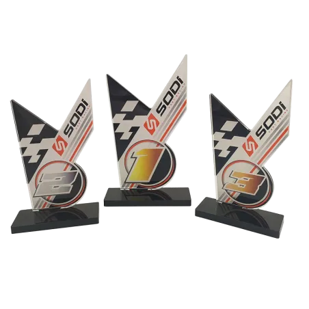 SODI KART RACING KARTING TROPHY - SET OF 3