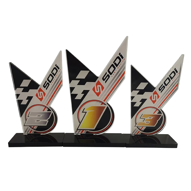 SODI KART RACING KARTING TROPHY - SET OF 3