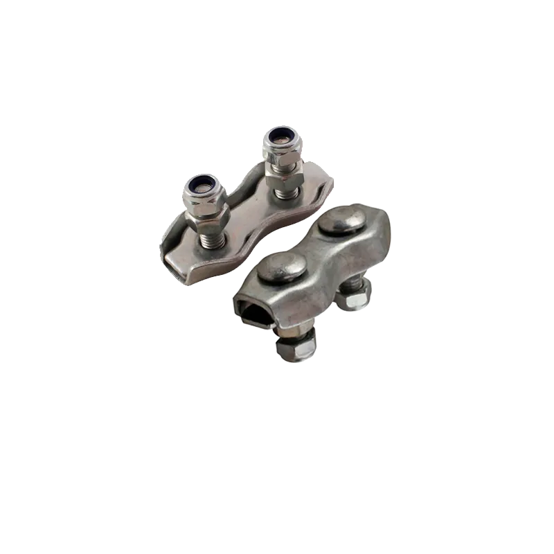 DOUBLE BRAKE CABLE CLAMP