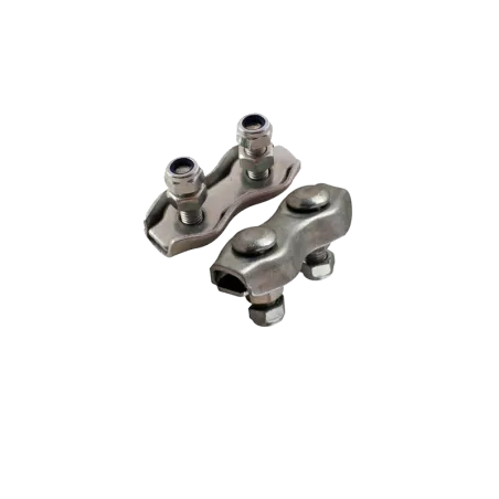 DOUBLE BRAKE CABLE CLAMP