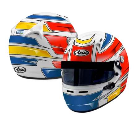 CASCO ARAI CK6-CMR PERSONALIZADO