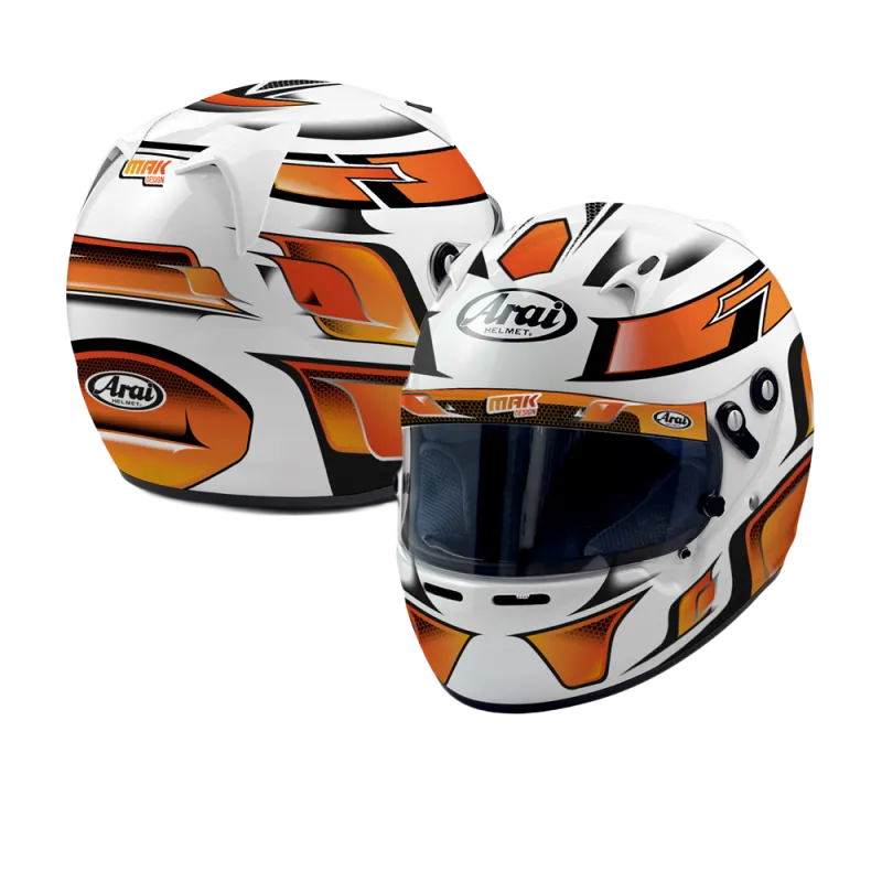 CASCO ARAI CK6-CMR PERSONALIZADO