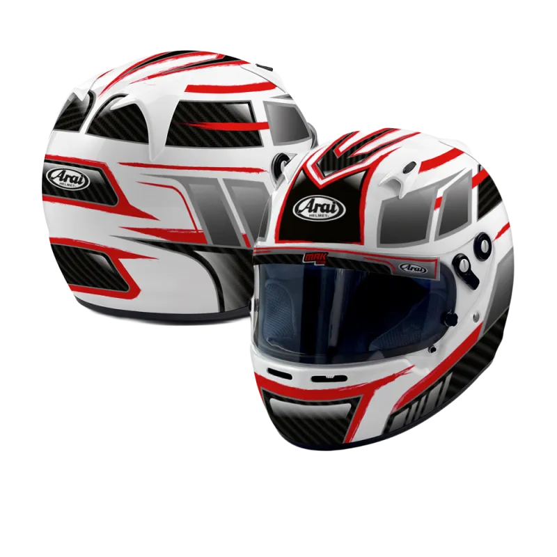 CASCO ARAI CK6-CMR PERSONALIZADO