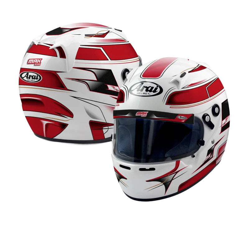 INDIVIDUELL GESTALTETER ARAI CK6-CMR-HELM