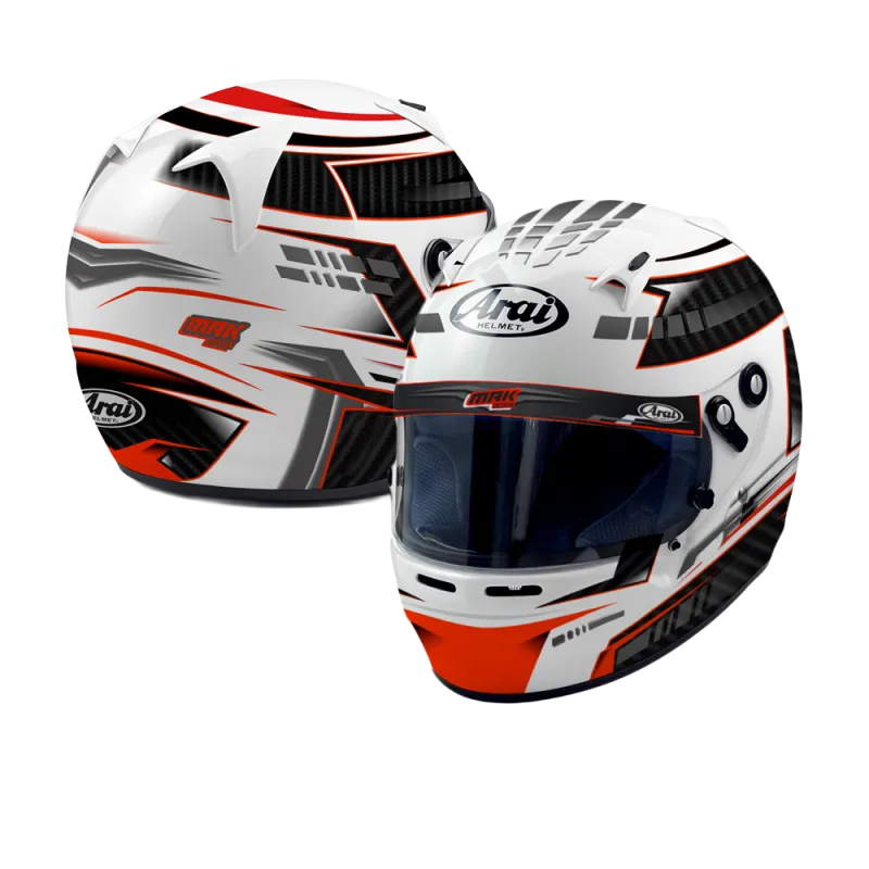 CASCO ARAI CK6-CMR PERSONALIZADO