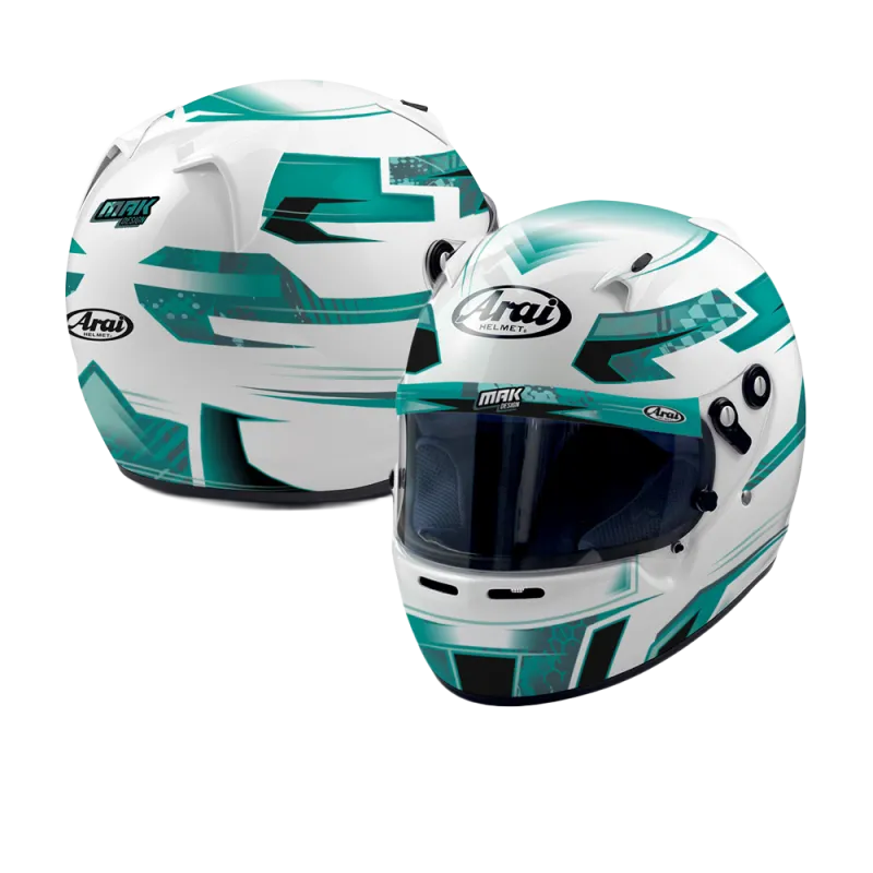 CASCO ARAI CK6-CMR PERSONALIZADO