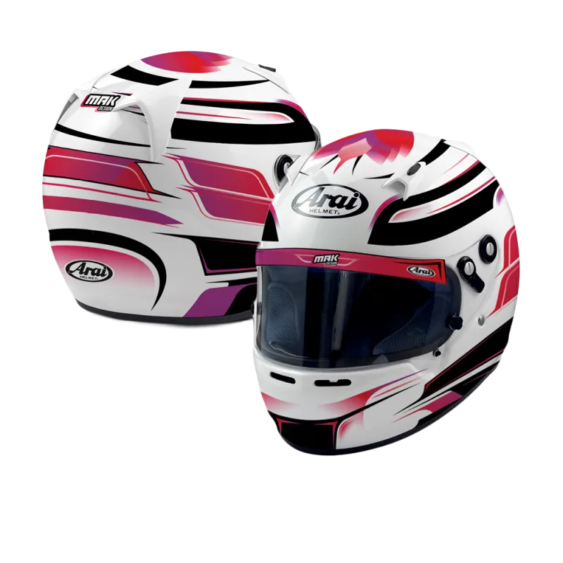 INDIVIDUELL GESTALTETER ARAI CK6-CMR-HELM