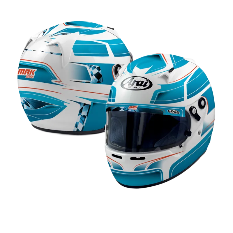CASCO ARAI CK6-CMR PERSONALIZADO