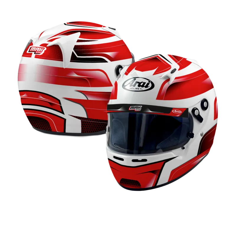 INDIVIDUELL GESTALTETER ARAI CK6-CMR-HELM