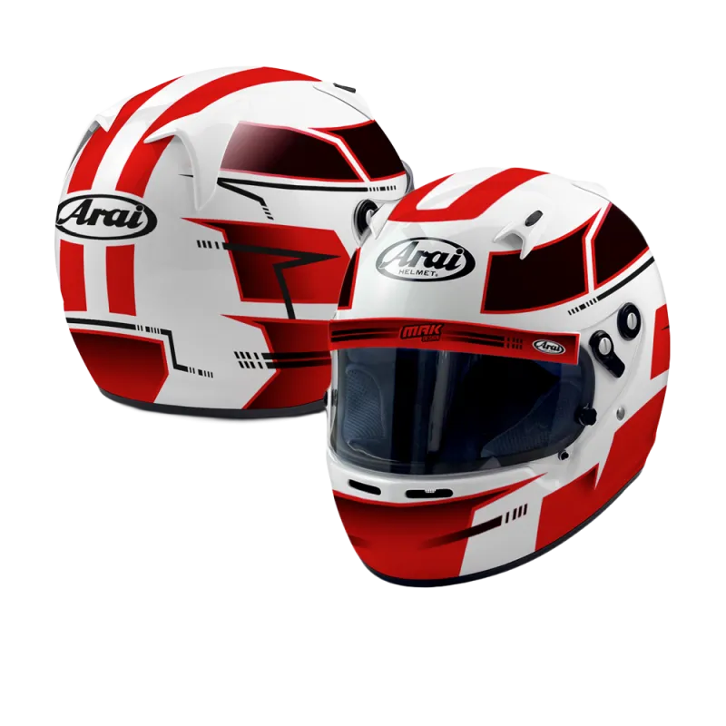CASCO ARAI CK6-CMR PERSONALIZZATO