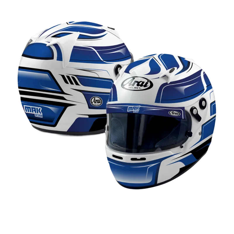 INDIVIDUELL GESTALTETER ARAI CK6-CMR-HELM