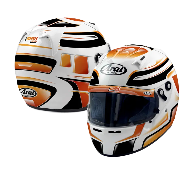 INDIVIDUELL GESTALTETER ARAI CK6-CMR-HELM
