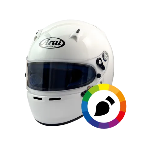 INDIVIDUELL GESTALTETER ARAI SK6-HELM
