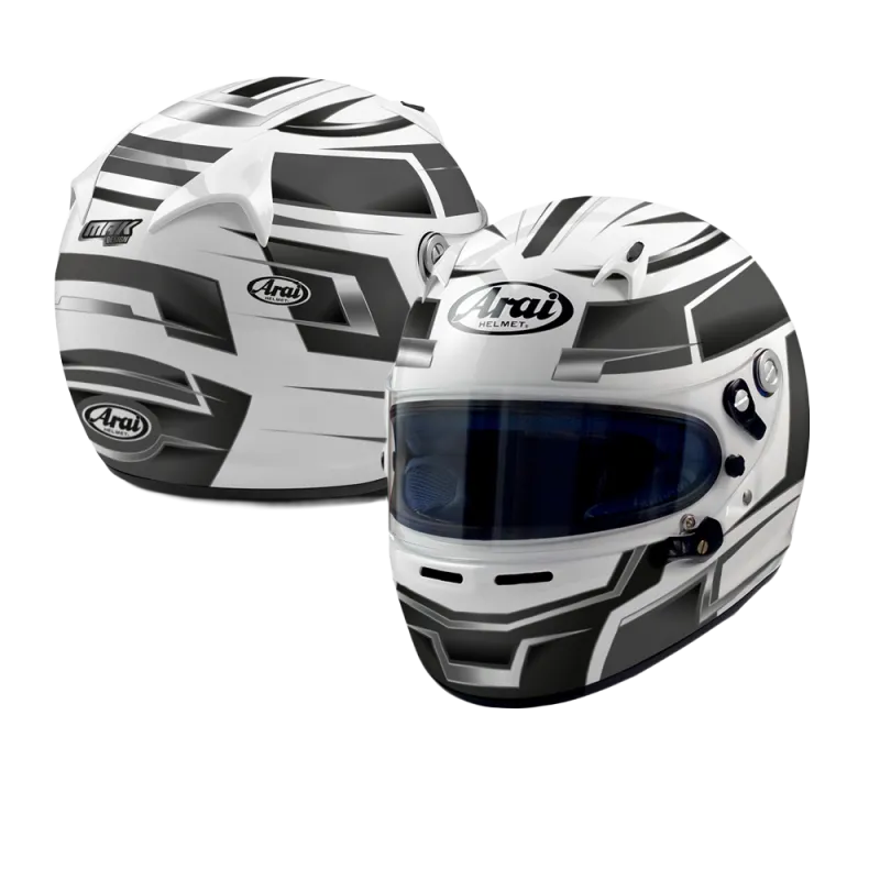 INDIVIDUELL GESTALTETER ARAI SK6-HELM