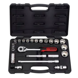 SOCKET SET 1/2' 22 PIECES-KS TOOLS
