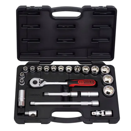 SOCKET SET 1/2' 22 PIECES-KS TOOLS