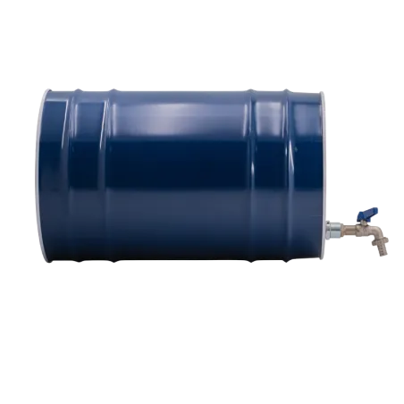 JERRICAN ESSENCE METALLIQUE ROND 30L AVEC ROBINET