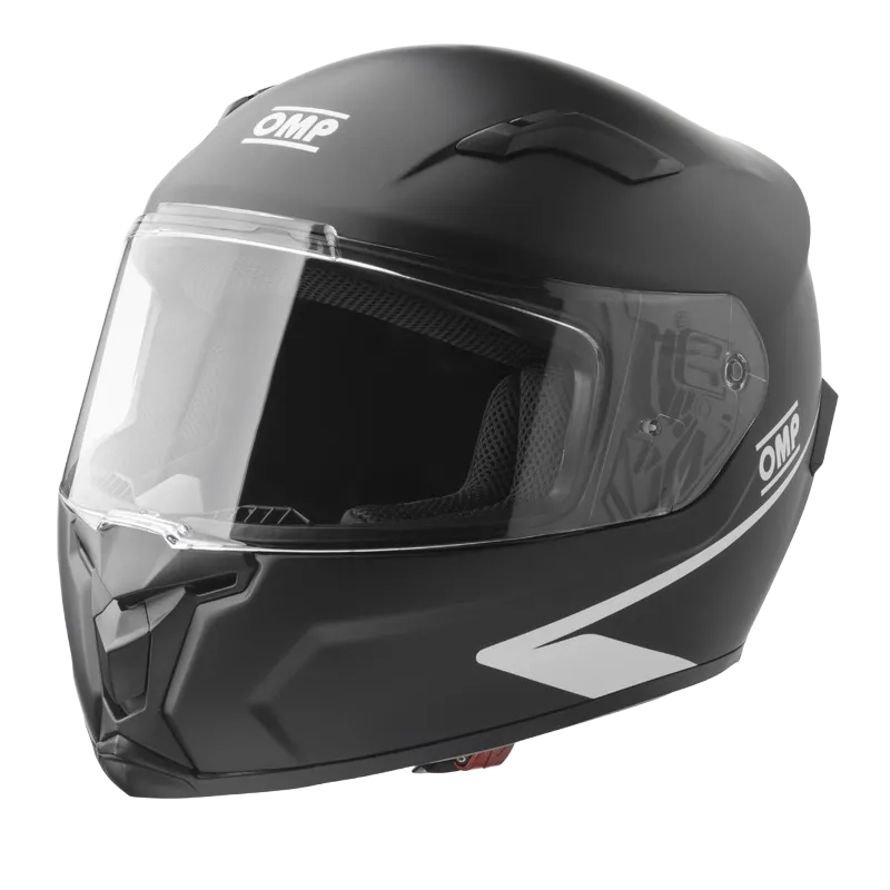 CIRCUIT EVO2 BLACK OMP HELMET