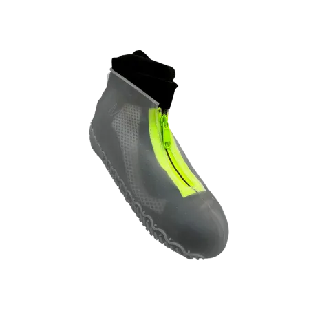 CLEAR RAIN SHOES IN SILICONE