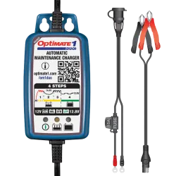 OPTIMATE 1 DUO CHARGER (LEAD & LITHIUM BATTERIES)