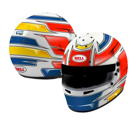 CUSTOMIZED KC7-CMR BELL HELMET