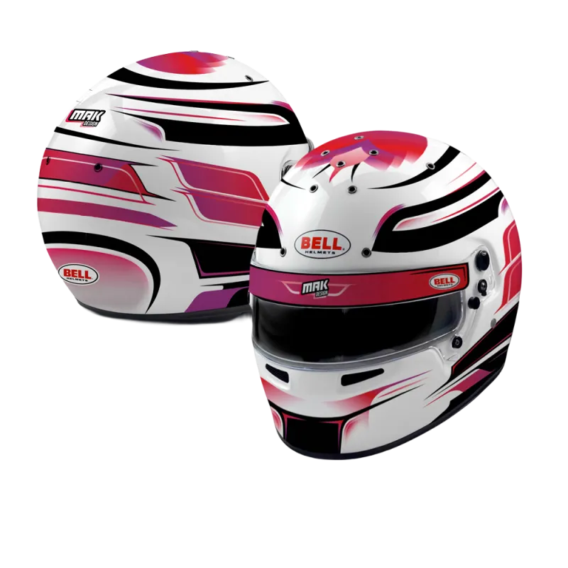 CUSTOMIZED KC7-CMR BELL HELMET
