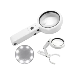 ILLUMINATED MAGNIFIER - HAND-HELD OR TABLE-TOP
