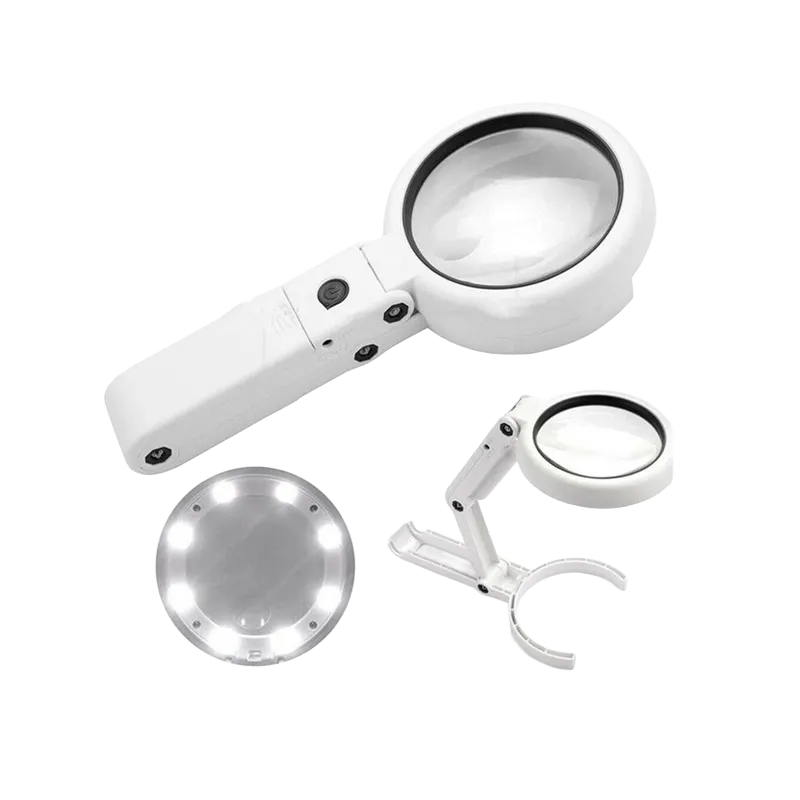 ILLUMINATED MAGNIFIER - HAND-HELD OR TABLE-TOP