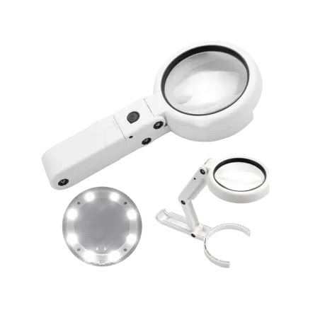 ILLUMINATED MAGNIFIER - HAND-HELD OR TABLE-TOP